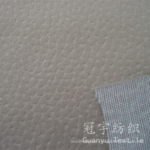 Embossed Velvet 100% Polyester Fabric Bonded with T/C Backing